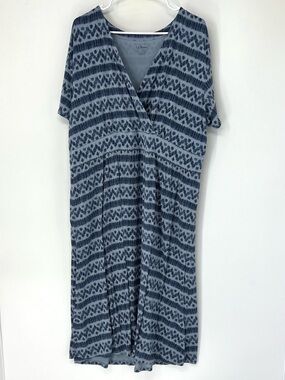 L.L Bean women’s wrap maxi dress 3X